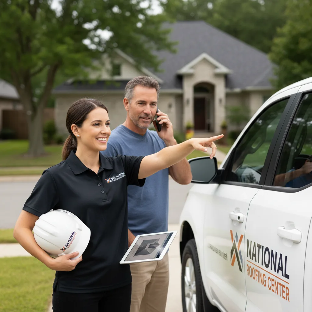 National Roofing Center customer support in Cut Off